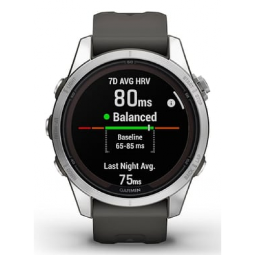 Garmin - Fenix 7S Pro 3,05 (1.2") Mip 42 Mm Plata Gps (Satélite) - Nuevo