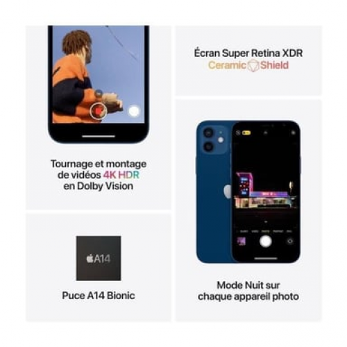 Apple - iPhone 12 64 GB, Verde, desbloqueado - Nuevo