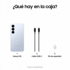 Samsung - Galaxy S25 (5G) 128 GB, Azul - Nuevo