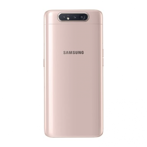 Samsung - Galaxy A80 (4G) 128 GB, Oro Rosa, Desbloqueado - Nuevo