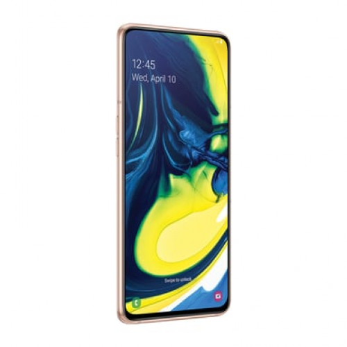 Samsung - Galaxy A80 (4G) 128 GB, Oro Rosa, Desbloqueado - Nuevo