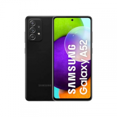 Samsung - Galaxy A52 128 GB, Negro, desbloqueado - Nuevo