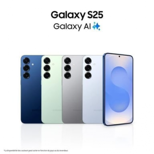 Samsung - Galaxy S25 (5G) 128 GB, azul marino - Nuevo