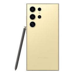Samsung - Galaxy S24 Ultra (5G) 256 GB, Amarillo Amber, Desbloqueado - Nuevo