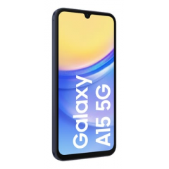 Samsung - Galaxy A15 (5G) 128 GB, azul medianoche - Nuevo