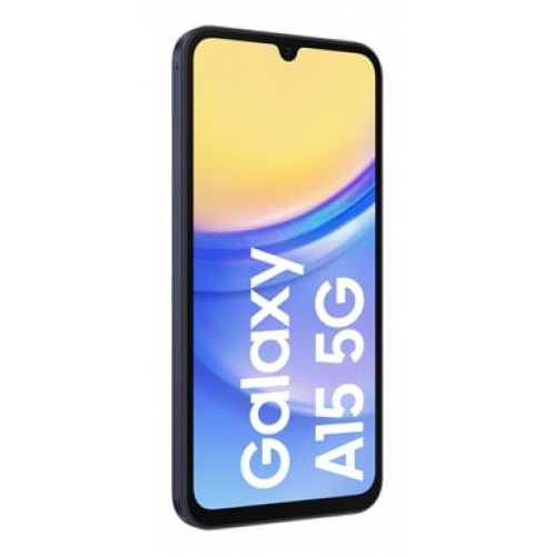 Samsung - Galaxy A15 (5G) 128 GB, azul medianoche - Nuevo