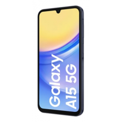 Samsung - Galaxy A15 (5G) 128 GB, azul medianoche - Nuevo