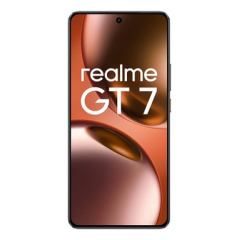 Realme - realme GT 7 17,2 cm (6.78") SIM doble Android 15 5G USB Tipo C 12 GB 256 GB 7000 mAh Negro - Nuevo