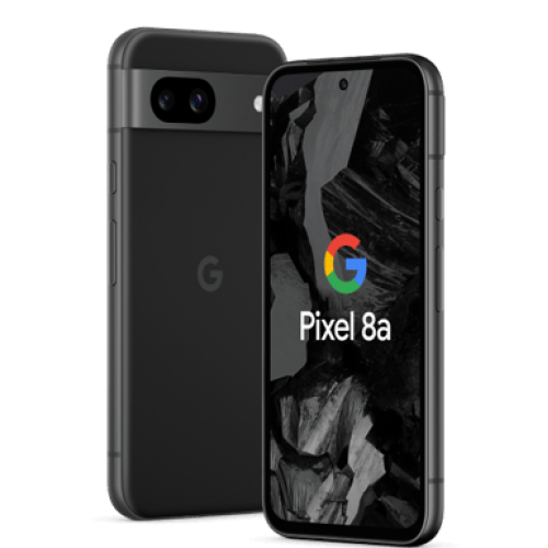 Google - Pixel 8a (5G) 128GB, negro volcánico, desbloqueado - Nuevo
