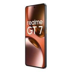 Realme - realme GT 7 17,2 cm (6.78") SIM doble Android 15 5G USB Tipo C 12 GB 512 GB 7000 mAh Negro - Nuevo