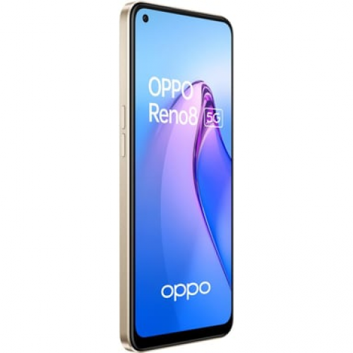Oppo - Reno8, 256 GB, Dorado, desbloqueado - Nuevo