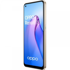 Oppo - Reno8, 256 GB, Dorado, desbloqueado - Nuevo