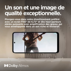 Motorola - Motorola moto g15 power 17,1 cm (6.72") SIM doble Android 15 4G USB Tipo C 8 GB 256 GB 6000 mAh Gris - Nuevo