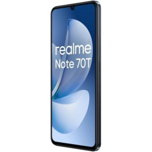 Realme - realme Note 70T 17,1 cm (6.74") SIM doble Android 15 4G USB Tipo C 4 GB 128 GB 6000 mAh Negro - Nuevo