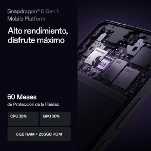 Oppo - OPPO 13 F 5G 16,9 cm (6.67") SIM doble Android 15 USB Tipo C 8 GB 256 GB 5800 mAh Púrpura - Nuevo
