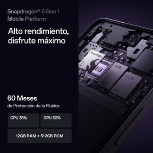 Oppo - OPPO 13 FS 5G 16,9 cm (6.67") SIM doble Android 15 USB Tipo C 12 GB 512 GB 5800 mAh Púrpura - Nuevo