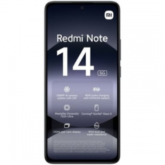 Xiaomi - Xiaomi Redmi Note 14 5G 16,9 cm (6.67") Ranura híbrida Dual SIM USB Tipo C 6 GB 128 GB 5110 mAh Negro - Nuevo