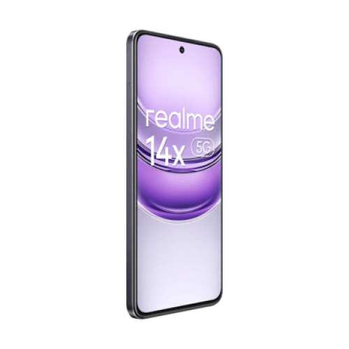 Realme - realme 14x 5G 16,9 cm (6.67") Ranura híbrida Dual SIM Android 15 USB Tipo C 6 GB 128 GB 5000 mAh Negro - Nuevo