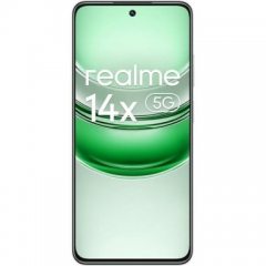 Realme - realme 14x 5G 16,9 cm (6.67") SIM doble Android 14 USB Tipo C 8 GB 256 GB 5860 mAh Verde - Nuevo