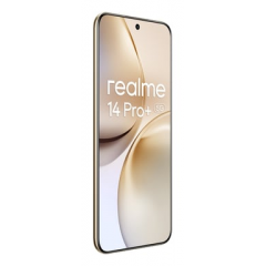 Realme - realme 14 Pro+ 5G 17,4 cm (6.83") SIM doble Android 15 USB Tipo C 12 GB 512 GB 6000 mAh Perlado, Blanco - Nuevo