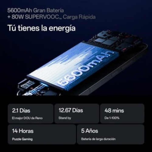 Oppo - OPPO Reno13 (5G) 256 GB, Púrpura - Nuevo
