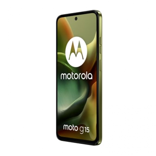 Motorola - Motorola moto g15 17,1 cm (6.72") SIM doble Android 15 4G USB Tipo C 4 GB 128 GB 5200 mAh Verde - Nuevo