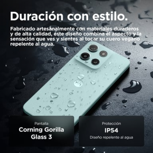 Motorola - Motorola moto g15 17,1 cm (6.72") SIM doble Android 15 4G USB Tipo C 4 GB 128 GB 5200 mAh Azul claro - Nuevo