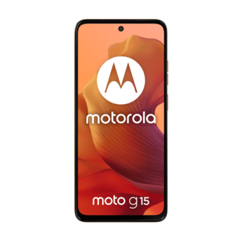 Motorola - Motorola moto g15 17,1 cm (6.72") SIM doble Android 15 4G USB Tipo C 4 GB 128 GB 5200 mAh Naranja - Nuevo