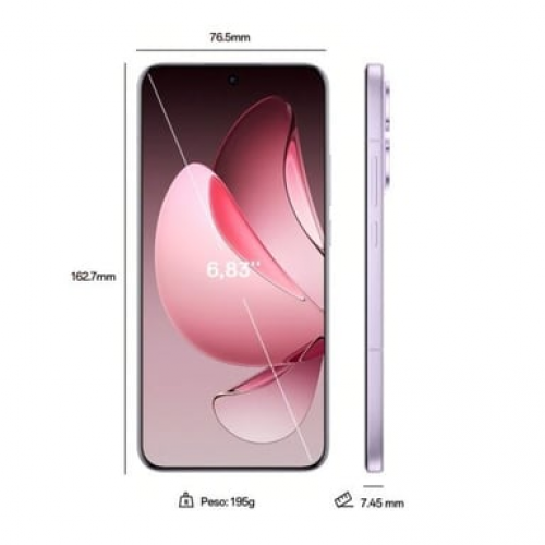 Oppo - OPPO 13 Pro (5G) 512 GB Grafito, Gris, Púrpura - Nuevo