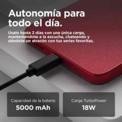 Motorola - Motorola Moto G05 4G 128Go Rojo, Cámara Quad Pixel de 50MP, Diseño resistente a salpicaduras y batería de larga duración - Nuevo