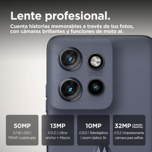 Motorola - Edge 50 Neo (5G) 512 GB, Gris - Nuevo