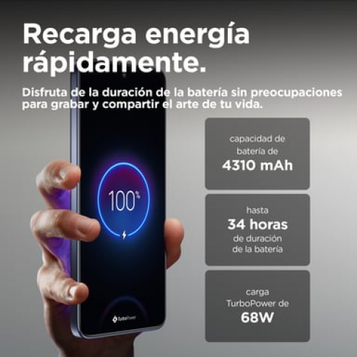 Motorola - Edge 50 Neo (5G) 512 GB, Gris - Nuevo