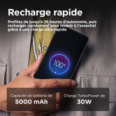 Motorola - Moto G75 (5G) 256 GB, Gris - Nuevo