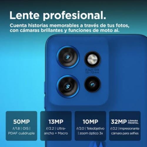 Motorola - Edge 50 Neo (5G) 512 GB, Azul - Nuevo