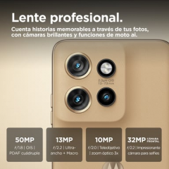 Motorola - Motorola edge 50 Neo 16,1 cm (6.36") SIM doble Android 14 5G USB Tipo C 8 GB 256 GB 4310 mAh Crema de color - Nuevo