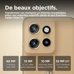 Motorola - Motorola edge 50 Neo 16,1 cm (6.36") SIM doble Android 14 5G USB Tipo C 12 GB 512 GB 4310 mAh Crema de color - Nuevo