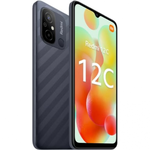 Xiaomi - Xiaomi Redmi 12C 128 GB, Negro, desbloqueado - Nuevo