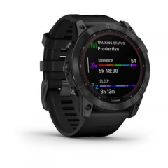 Garmin - Fenix 7X Solar 3.56 (1.4") Mip 51 Mm Gris Gps (Satélite) - Nuevo