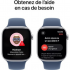 Apple - Apple Watch Series 10 OLED 46 mm Digital 416 x 496 Pixeles Pantalla táctil Plata Wifi GPS (satélite) - Nuevo