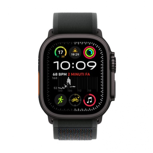Apple - Apple Watch Ultra 2 OLED 49 mm Digital 410 x 502 Pixeles Pantalla táctil 4G Negro Wifi GPS (satélite) - Nuevo