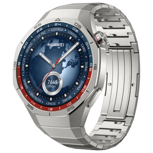 Huawei - Huawei WATCH GT5 Pro 46mm 3,63 cm (1.43") AMOLED Digital 466 x 466 Pixeles Titanio GPS (satélite) - Nuevo