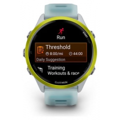 Garmin - Reloj GPS Forerunner 570 47 mm Blanco Amarillo Azul - Nuevo