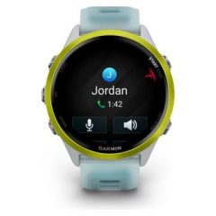 Garmin - Reloj GPS Forerunner 570 47 mm Blanco Amarillo Azul - Nuevo