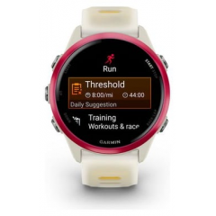 Garmin - Reloj GPS Forerunner 570 42 mm, Aluminio Rosa Beige - Nuevo