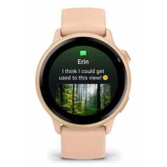 Garmin - Garmin vívoactive 6 3,05 cm (1.2") AMOLED 42 mm Digital 390 x 390 Pixeles Pantalla táctil Rosa Wifi GPS (satélite) - Nuevo