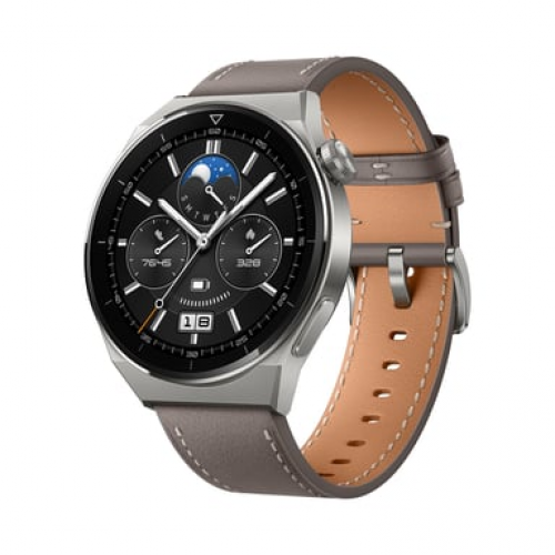 Huawei - Huawei WATCH GT 3 Pro 3,63 cm (1.43") AMOLED 46 mm Digital 466 x 466 Pixeles Pantalla táctil 4G Titanio GPS (satélite) - Nuevo