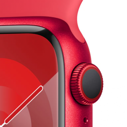 Apple - Apple Watch Series 9 41 mm Digital 352 x 430 Pixeles Pantalla táctil 4G Rojo Wifi GPS (satélite) - Nuevo