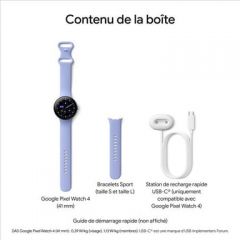 Google - Pixel Watch 4 (GPS), Caja de 41 mm, Porcelaine -