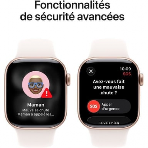 Apple - Apple Watch Series 11 OLED 42 mm Digital 374 x 446 Pixeles Pantalla táctil Oro rosa Wifi GPS (satélite) - Nuevo