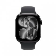 Apple - Apple Watch Series 11 OLED 46 mm Digital 416 x 496 Pixeles Pantalla táctil 5G Negro Wifi GPS (satélite) - Nuevo